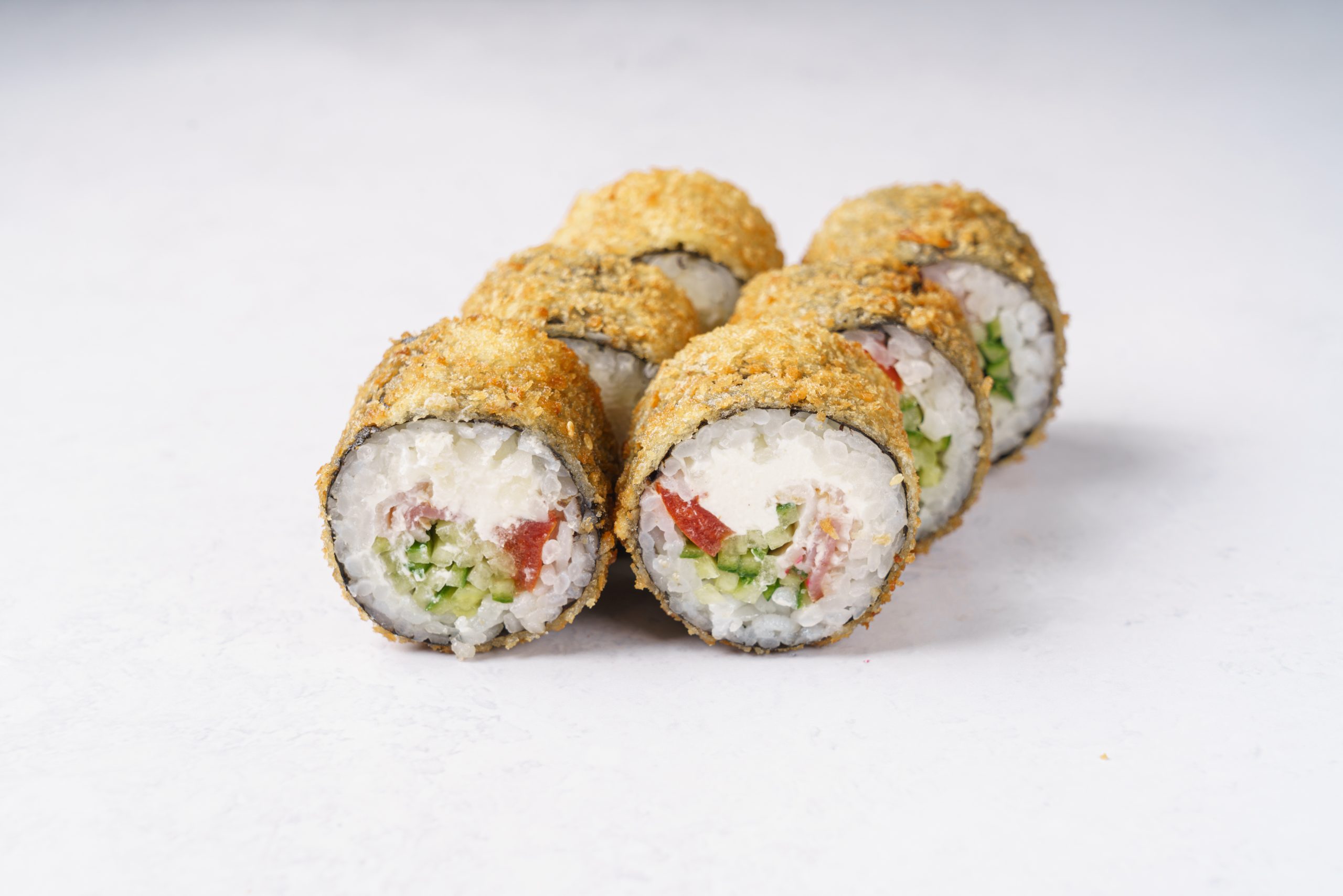 Рецепты суши и роллов дома: Горячий ролл с семгой